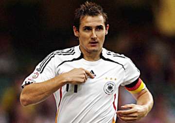 striker klose to miss euro 2012 qualifiers