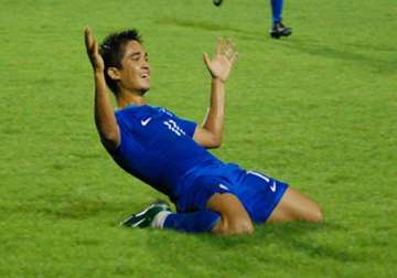 sunil chettri three goals away from bhutia s record
