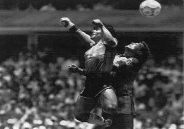 this day that year maradona s hand of god against england