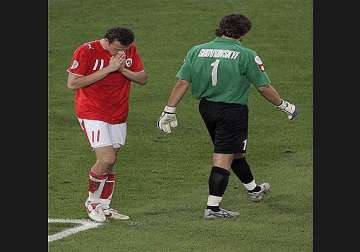 this day that year switzerland exits 2006 world cup without conceding a goal