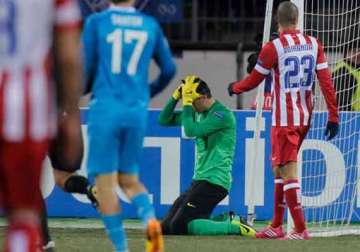 uefa champions league atletico draw with zenit