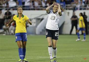 us women s football team beats brazil 4 1