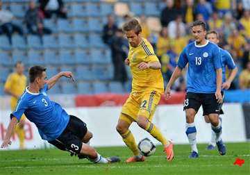 ukraine beats estonia 4 0 in euro 2012 warmup game