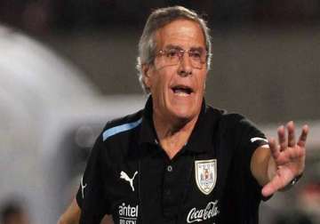 uruguay coach sees tough playoff against jordan