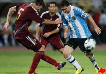 venezuela beats argentina 1 0 in wcup qualifier