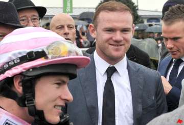 wayne rooney s horse finishes last in first race