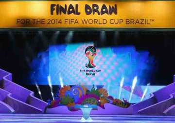 world cup draw announced brazil croatia to kick off