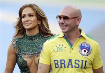 world cup kicks off in style with pitbull and jlo