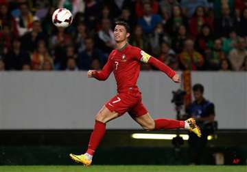 world cup playoff ronaldo portugal await draw