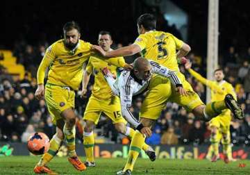 3rd tier sheffield united knocks fulham out of cup