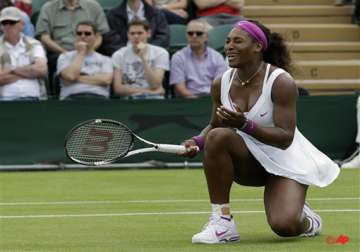 a day later other williams wins at wimbledon