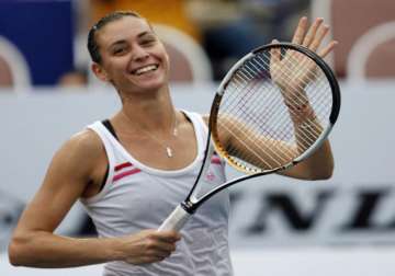 australian open 2014 flavia pennetta becomes first woman to reach quarterfinal