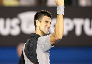 australian open 2014 novak djokovic enters quarterfinals