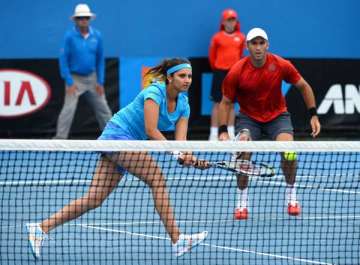 australian open sania a win away from third grand slam mixed doubles title
