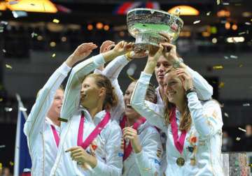 czechs retain fed cup title with 3 1 win vs serbia