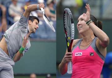 djokovic jankovic win at indian wells