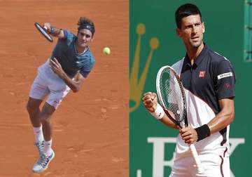 djokovic to vie with federer for spot in monte carlo final