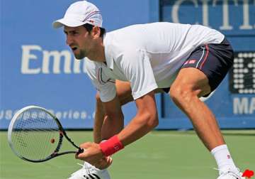 djokovic federer enter cincinnati final