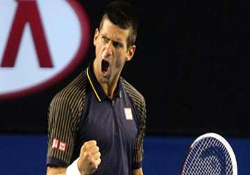 djokovic creates history first man to win three consecutive australian open titles