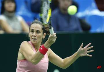 fed cup final vinci faces panova in opener