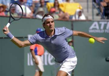 federer beats anderson to reach indian wells semis