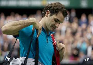 federer stunned in rotterdam