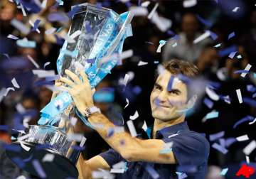 federer beats tsonga to win 6th atp finals title