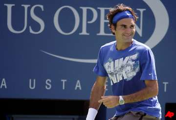 federer says he s still hungry as us open starts