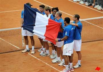 france beats germany to reach davis cup semifinals