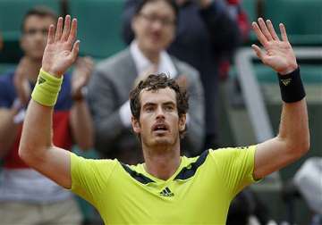 french open andy murray beats philipp kohlschreiber to reach 4th round