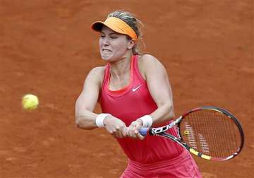 french open eugenie bouchard eases into women quarter final