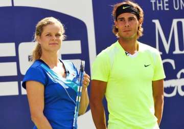 french open nadal clijsters score contrasting wins