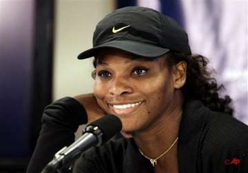 gibbs to meet serena williams at bank of the west