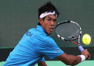 india aim to seal wg play off slot in davis cup