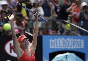 australian open 2015 maria sharapova beats makarova to reach finals