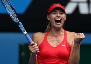 australian open 2015 maria sharapova through to semifinals