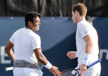 leander paes andy murray ousted from montreal tennis tourney