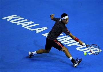 kei nishikori reaches quarterfinals of malaysian open