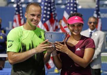 us open sania mirza bruno soares duo win the mixed doubles title