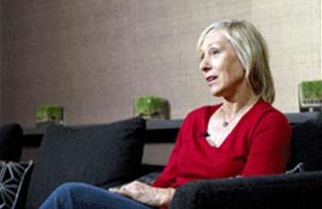 martina navratilova down with breast cancer