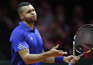 davis cup tsonga criticizes french crowd for lack of support