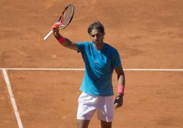 nadal into madrid quarters serena sharapova to semifinals