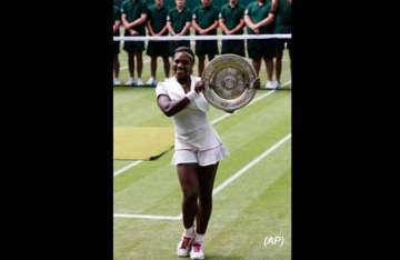 serena gets her fourth wimbledon title