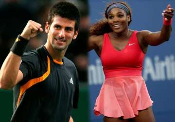 djokovic serena top seeds in australian open