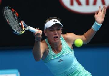 australian open wozniacki defeats townsend in 1st round