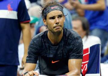 us open 2015 rafael nadal blows 2 set slam lead for 1st time loses to fognini