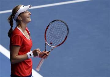 australian open 2015 makarova 1st to semifinals beats halep