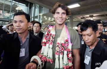 rafael nadal gets royal treatment in thailand