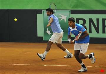 india relegated in davis cup after paes bopanna lose