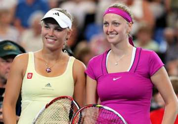 kvitova wozniacki win openers at dubai